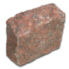 Đá cubic 10x10x8cm granite đỏ Bình Định chẻ tay